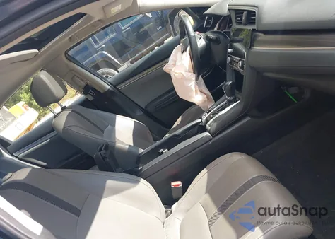 2021 Honda Civic Ex-L z USA, uszkodzony, nr VIN 19XFC1F77ME203430